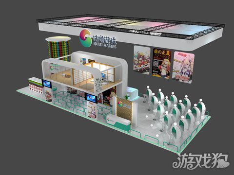 世界最大扭蛋机现身CJ 晨之科展台搭建效果(图3)
