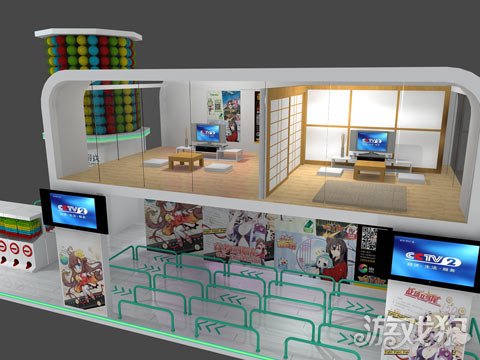 世界最大扭蛋机现身CJ 晨之科展台搭建效果(图4)