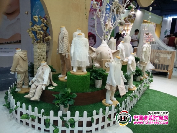 棉质的梦幻城堡 gretton绿典彩棉亮相2016CBME上海孕婴童展