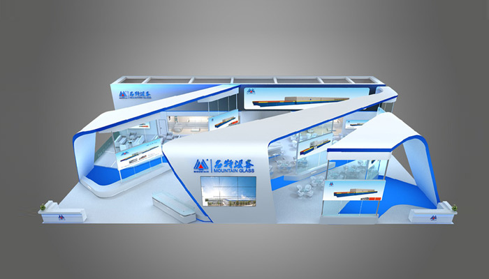 大型展台设计应考量制作搭建的可行性(图2)