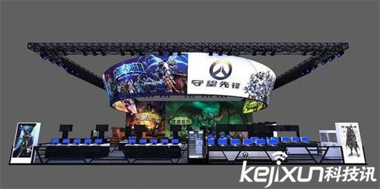 CJ暴雪展台设计图曝光 魔兽世界军团再临成主角
