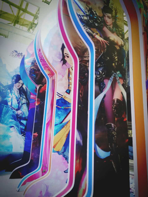 探班CJ现场 好玩友火力全开 展台搭建进行中