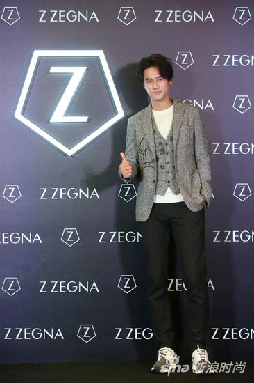 新生代人气偶像蒋劲夫作为Z ZEGNA品牌好友揭幕展览