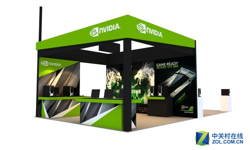 NVIDIA展区图