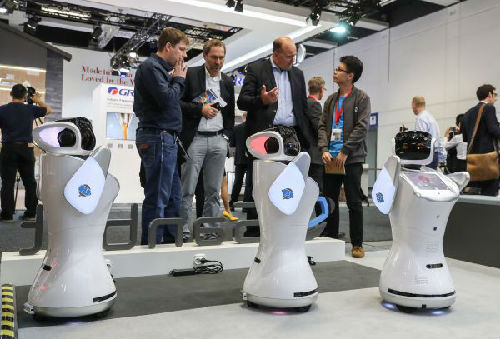 中国机器人闪亮柏林电子展 参与全球竞争(图3)