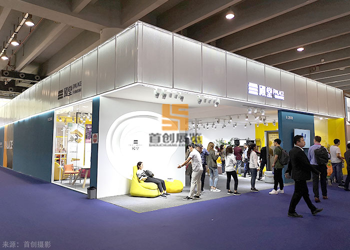 殿堂 广州家具展展览设计(图1)